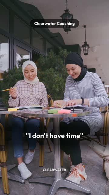 "I don't have time" is almost never about time.