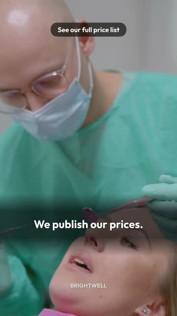 Why we publish our prices when most practices don't.