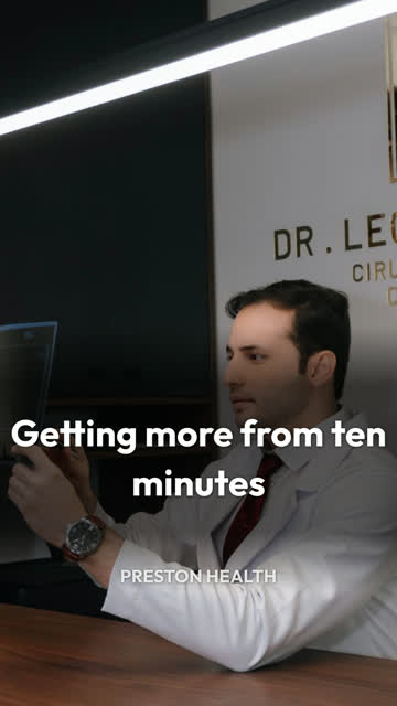 How to get more out of a ten-minute appointment. Four slides.